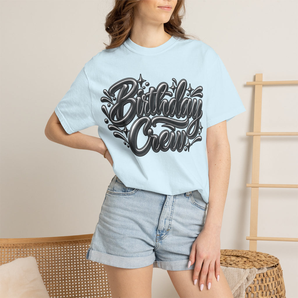 Birthday Crew Graphic T-Shirt