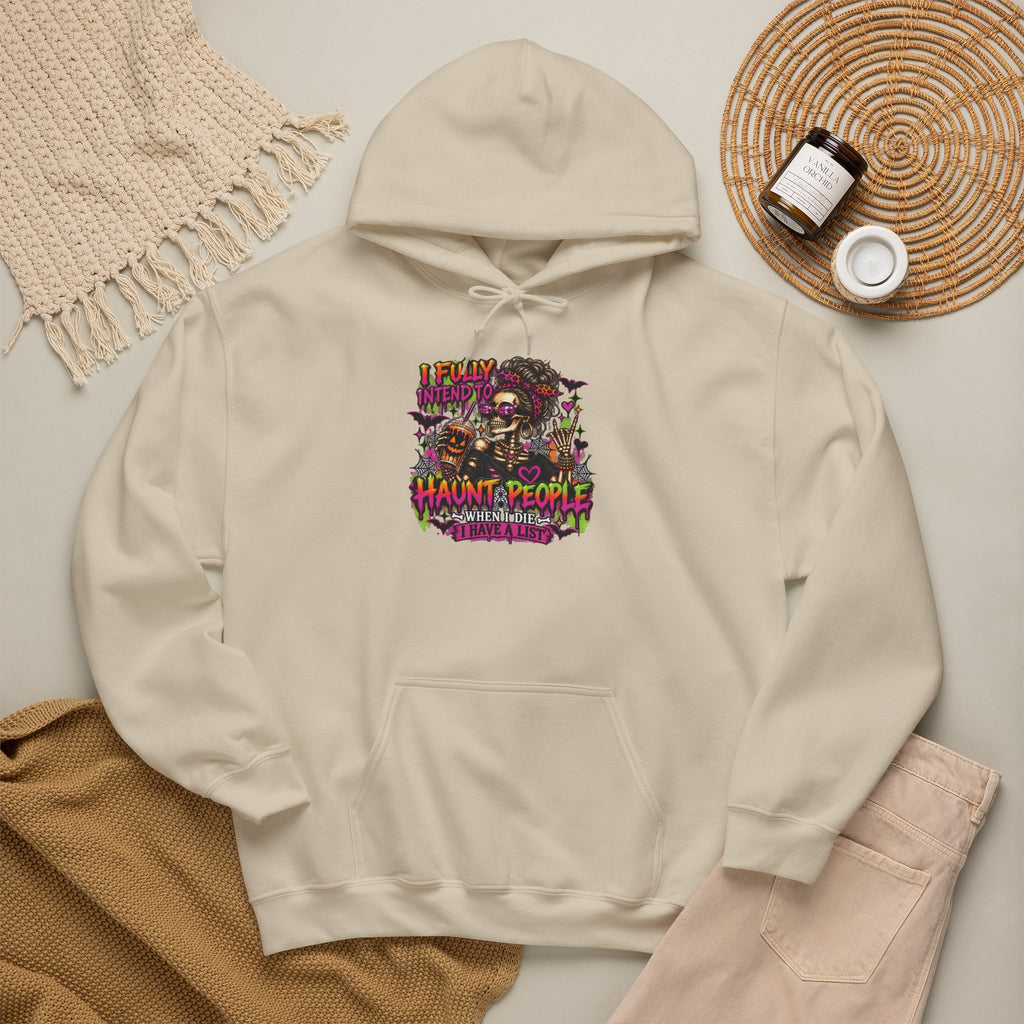 Haunt People Halloween Graphic Hoodie