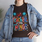 Teacher of Little Things T-Shirt | Colorful Dr. Seuss Style Kids Classroom Tee