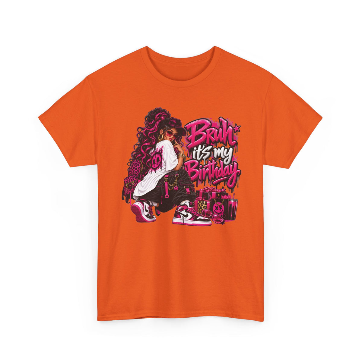 “Bruh, It’s My Birthday” Birthday Graphic T-Shirt