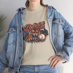Detroit Tiger Baseball T-Shirt | Detroit skyline, claw marks