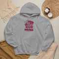 Hey Cancer Skull and Roses Hoodie | Cancer Awareness, Pink Ribbon Design