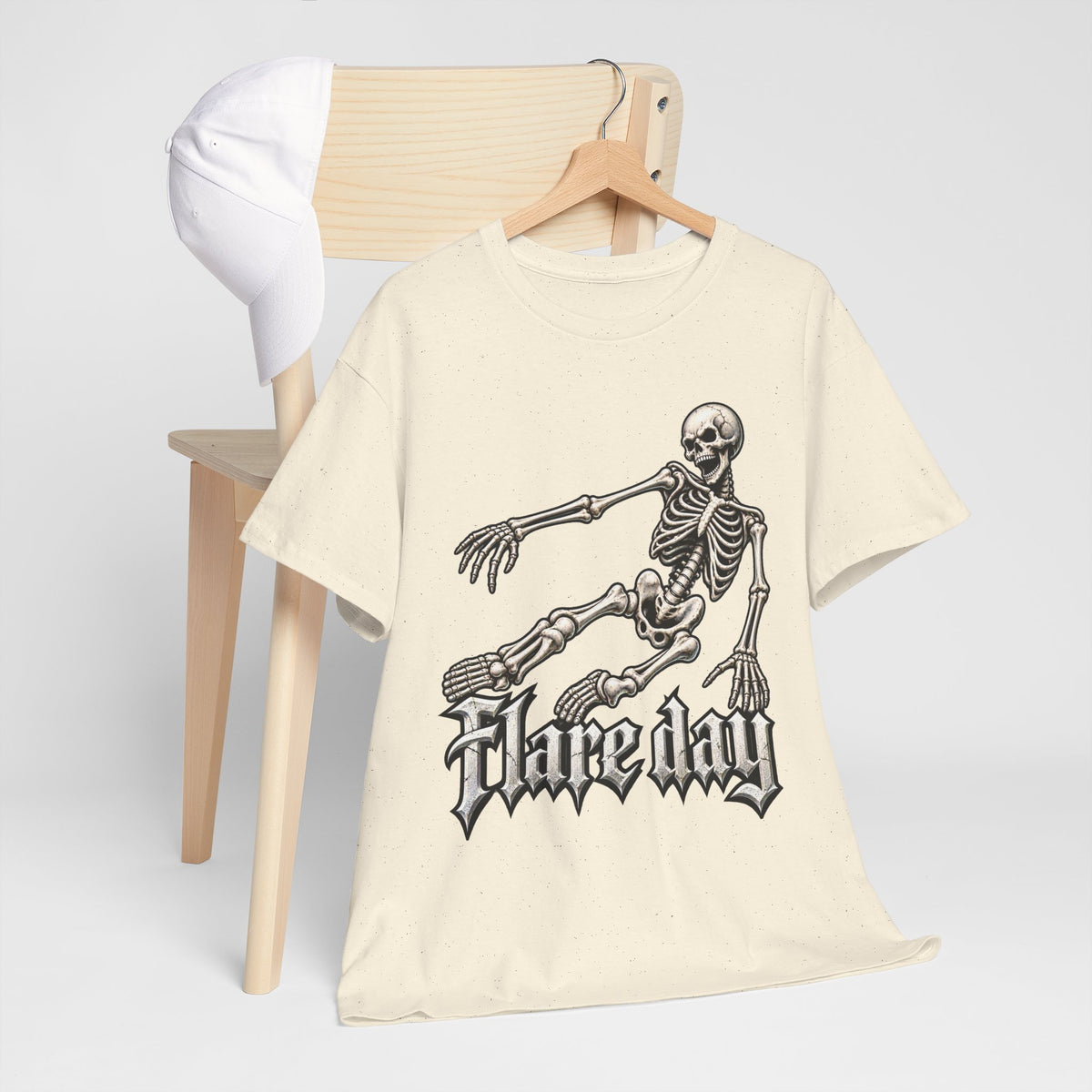 Fair Day Multiple Sclerosis Awareness Skeleton Tee | Skate Skull Graphic T-Shirt