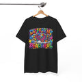 Different Is Beautiful T-Shirt | Colorful Rainbow Heart Typography