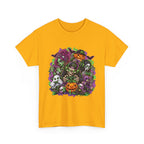 Spooky Halloween Monsters T-Shirt | Pumpkin, Ghost, Witch, Skeleton