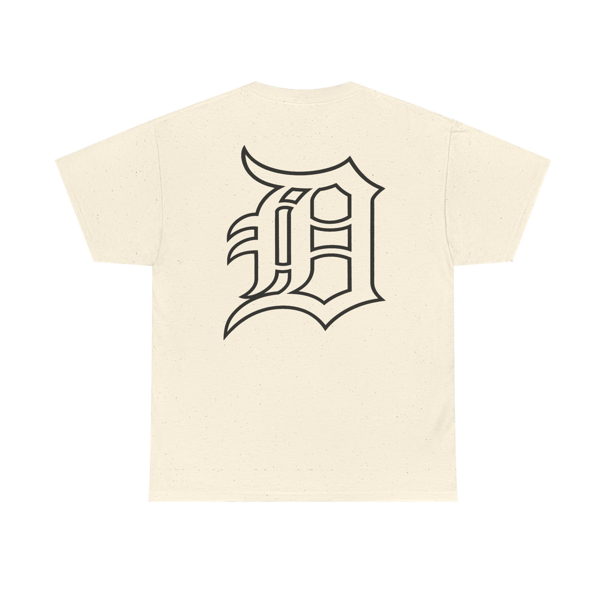 Detroit Hockey Player Graphic Tee | Metro Skyline, Winged Mascot
