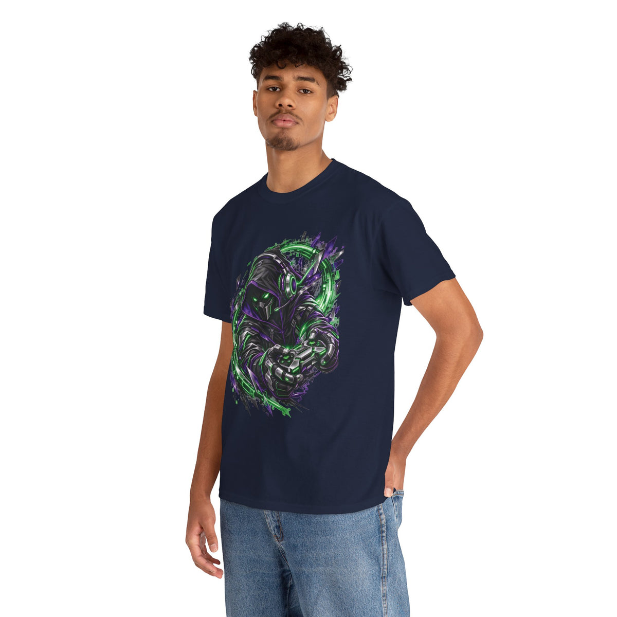 Dark Fantasy Samurai Warrior Video Game T-Shirt