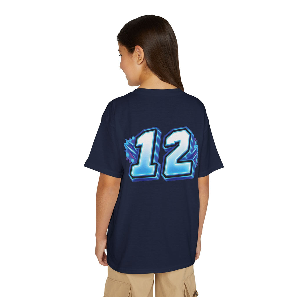 Fortnite Birthday Battle Begins Youth T-Shirt – Custom Number 12