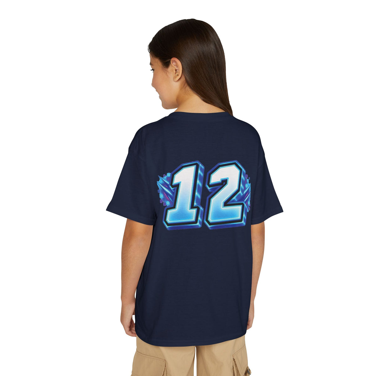 Fortnite Birthday Battle Begins Youth T-Shirt – Custom Number 12