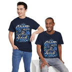 Game Over Skull Gamer Tee | Video Game Controller Graphic Shirt