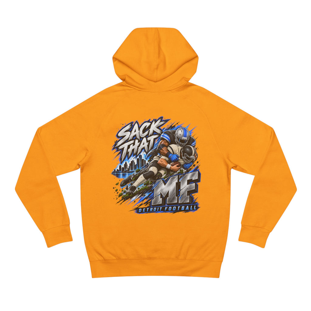 Detroit Motor City Grit & Sack That MF Football Hoodie