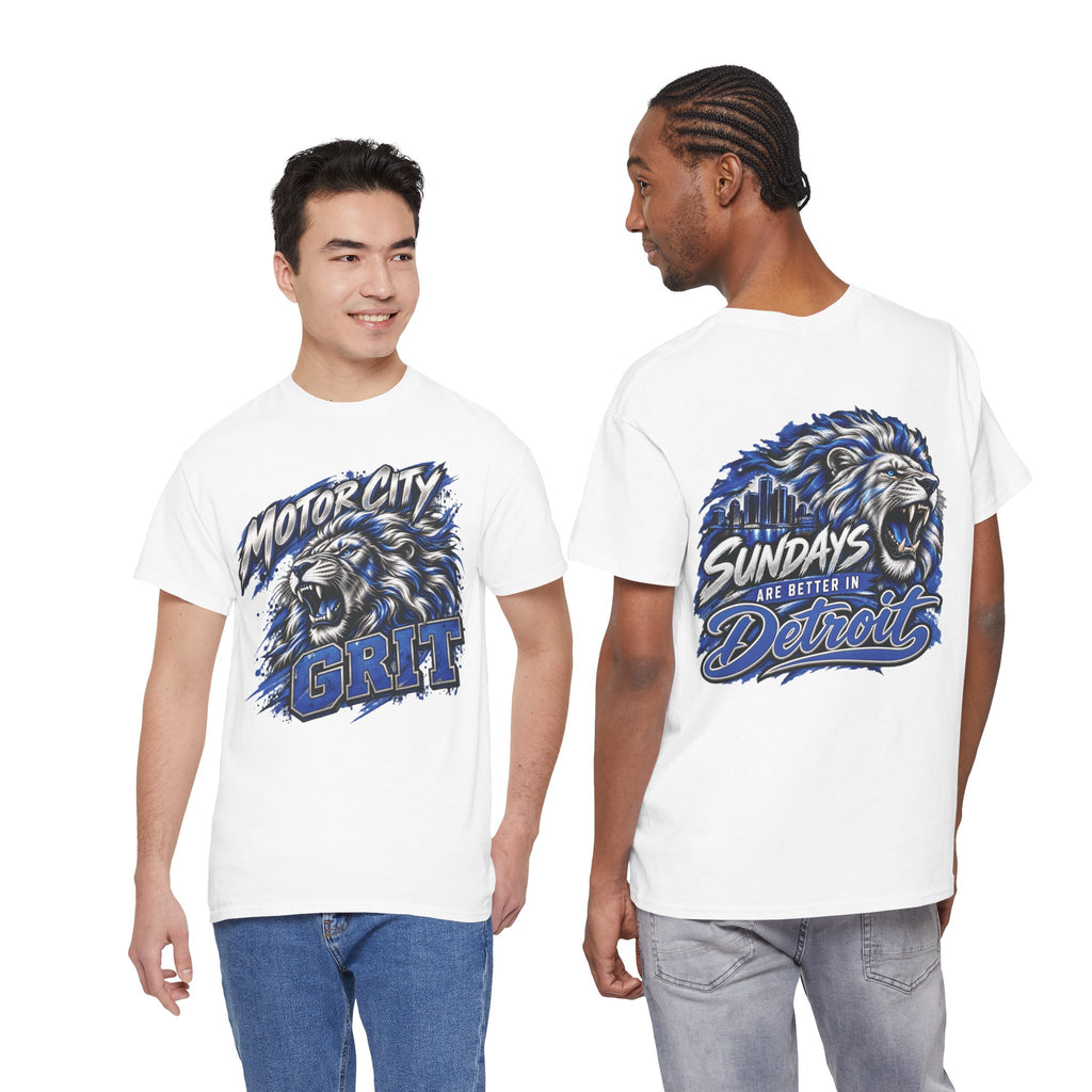 Detroit Motor City Grit & Sundays Are Better in Detroit T-Shirt