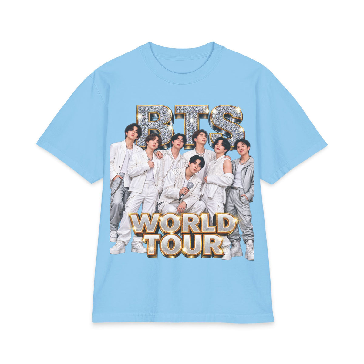 BTS World Tour Band Photo T-Shirt | BTS Style Concert Tee