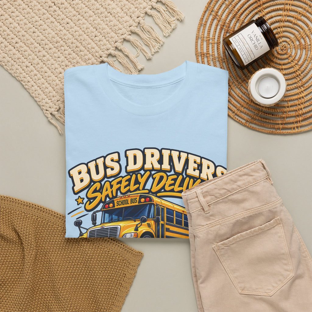 Bus Drivers Safely Deliver Futures Graphic T-Shirt