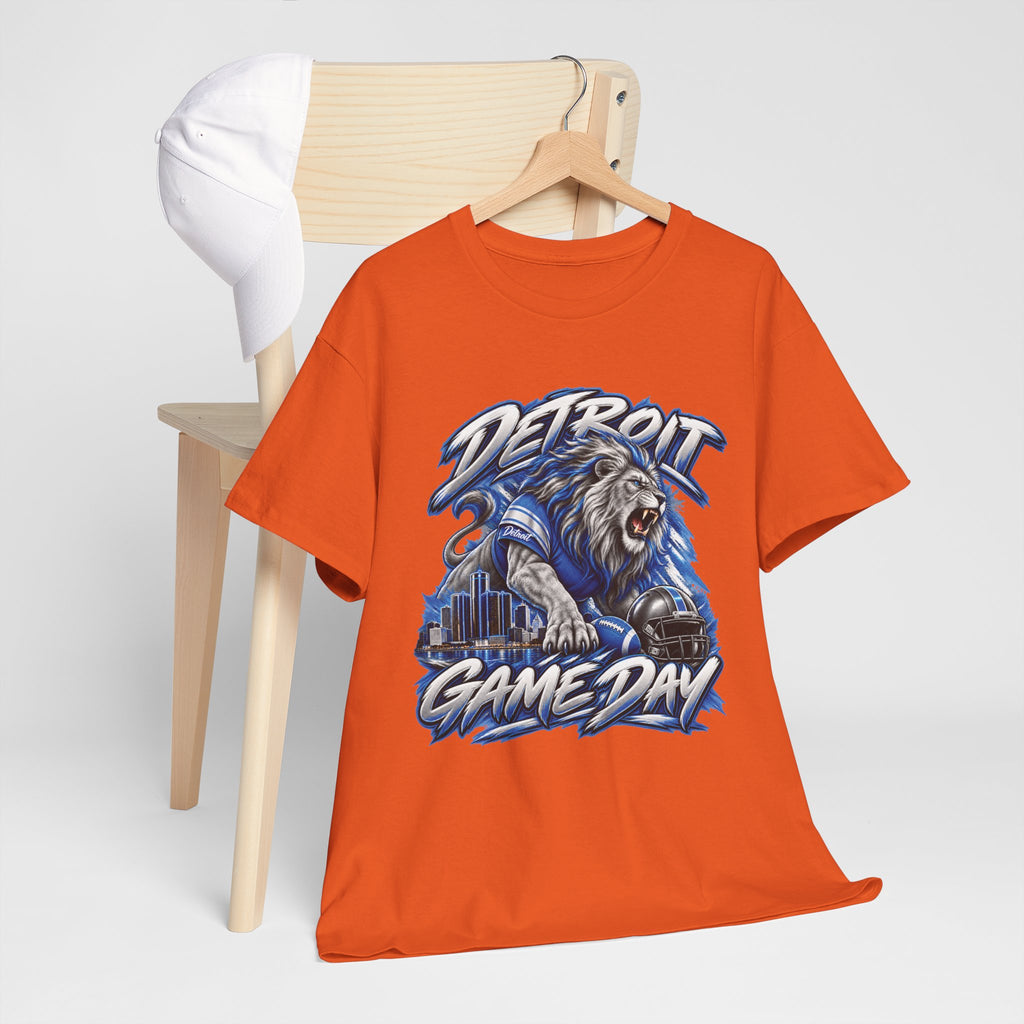 Detroit Game Day Lions Football T-Shirt