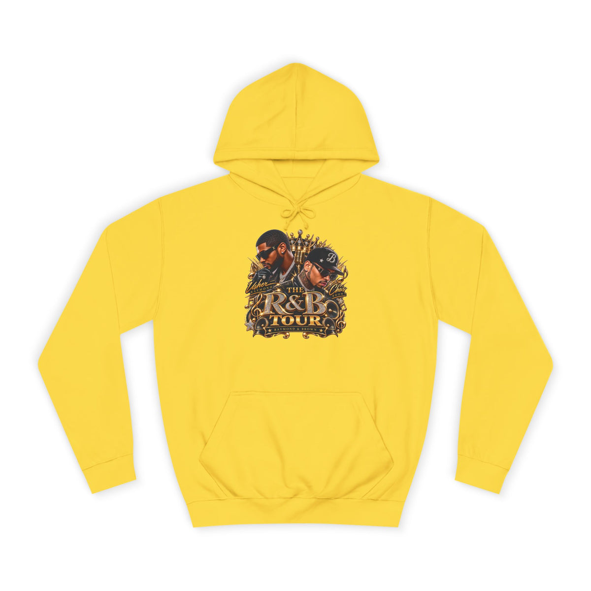 R&B Tour Graphic Hoodie | Retro Music Concert Sweatshirt