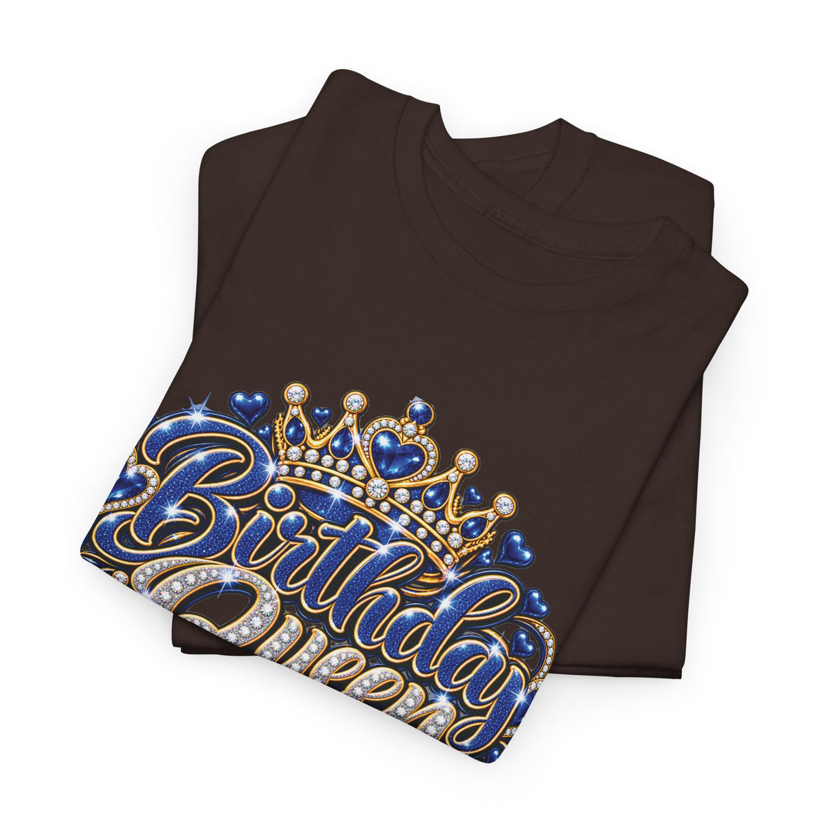 Birthday Queen Crown Graphic T-Shirt