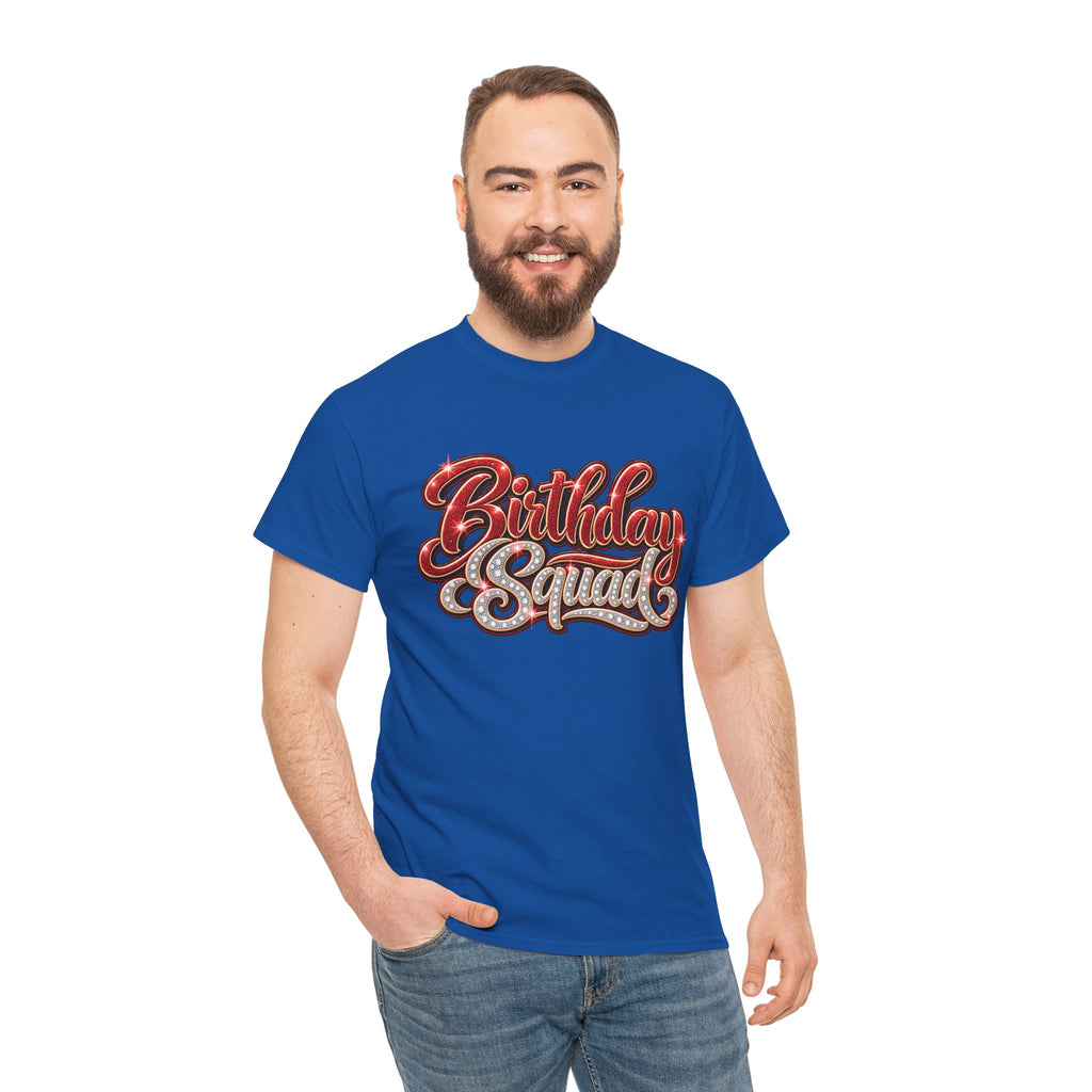 Birthday Squad Graphic T-Shirt