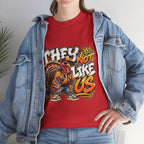 They Not Like Us Turkey Tee | Streetwear Thanksgiving Graphic Shirt