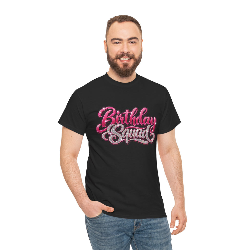 Birthday Squad Graphic T-Shirt