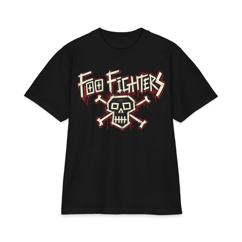 Foo Fighters Skull Logo T-Shirt | Rock Band Graphic Tee
