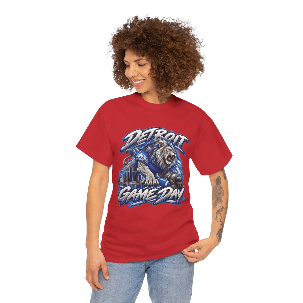 Detroit Game Day Lions Football T-Shirt