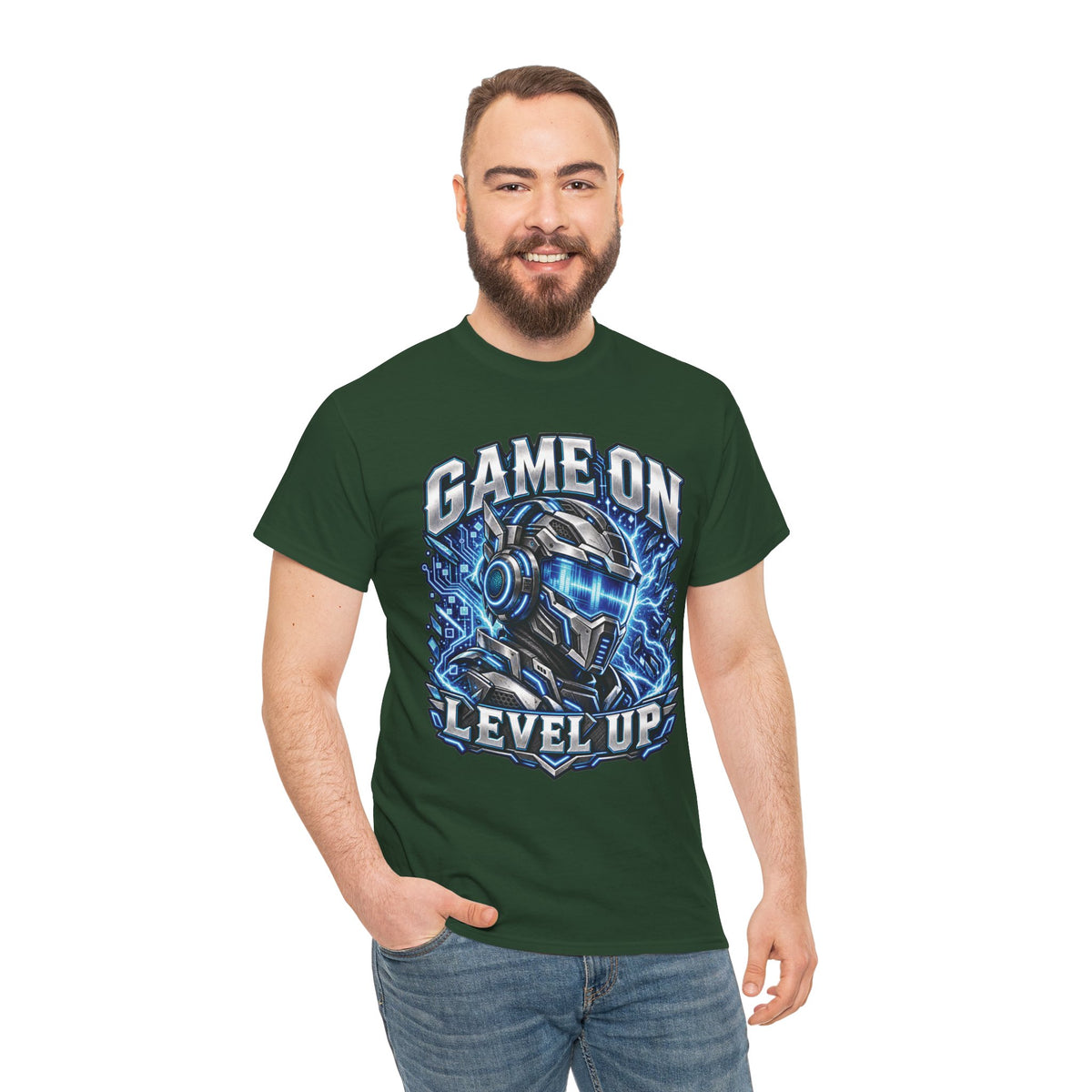 Game On Level Up Gamer Graphic T-Shirt