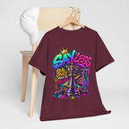 Say Less Chess King Tee | Graffiti Chess Piece Streetwear