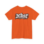 Detroit Lion Graffiti tee | Colorful Drip Lion Detroit Tee