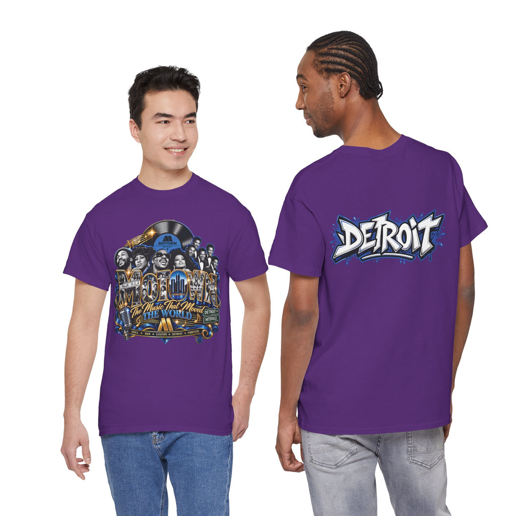 Motown Legends Tee | Detroit Graffiti Back