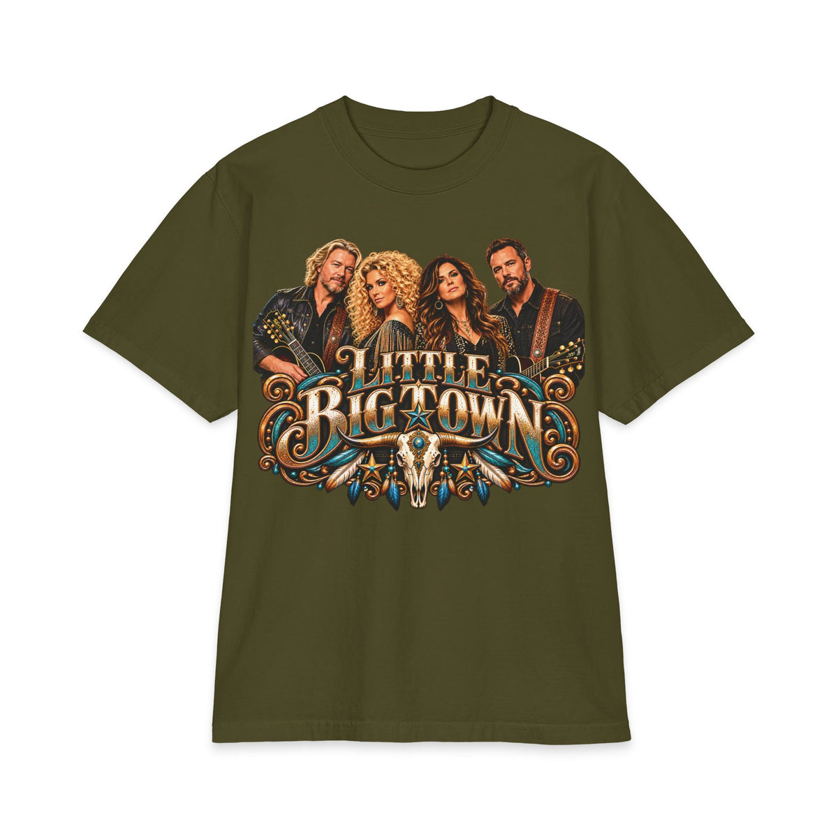 Little Big Town Graphic Tee | Country Band Logo T-Shirt