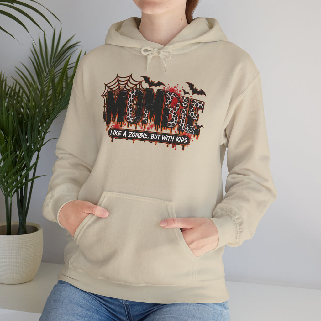 Mama Halloween Hoodie | spiderweb bats leopard print, spooky family mom sweatshirt