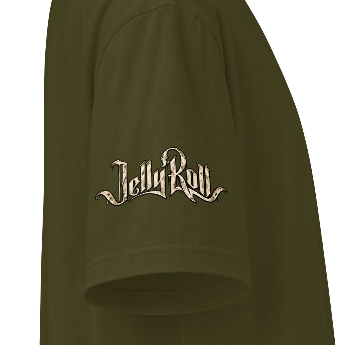 Jelly Roll portrait graphic T-Shirt | rapper collage tee