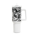 Football Dad Tumbler | 40oz Insulated Travel Mug