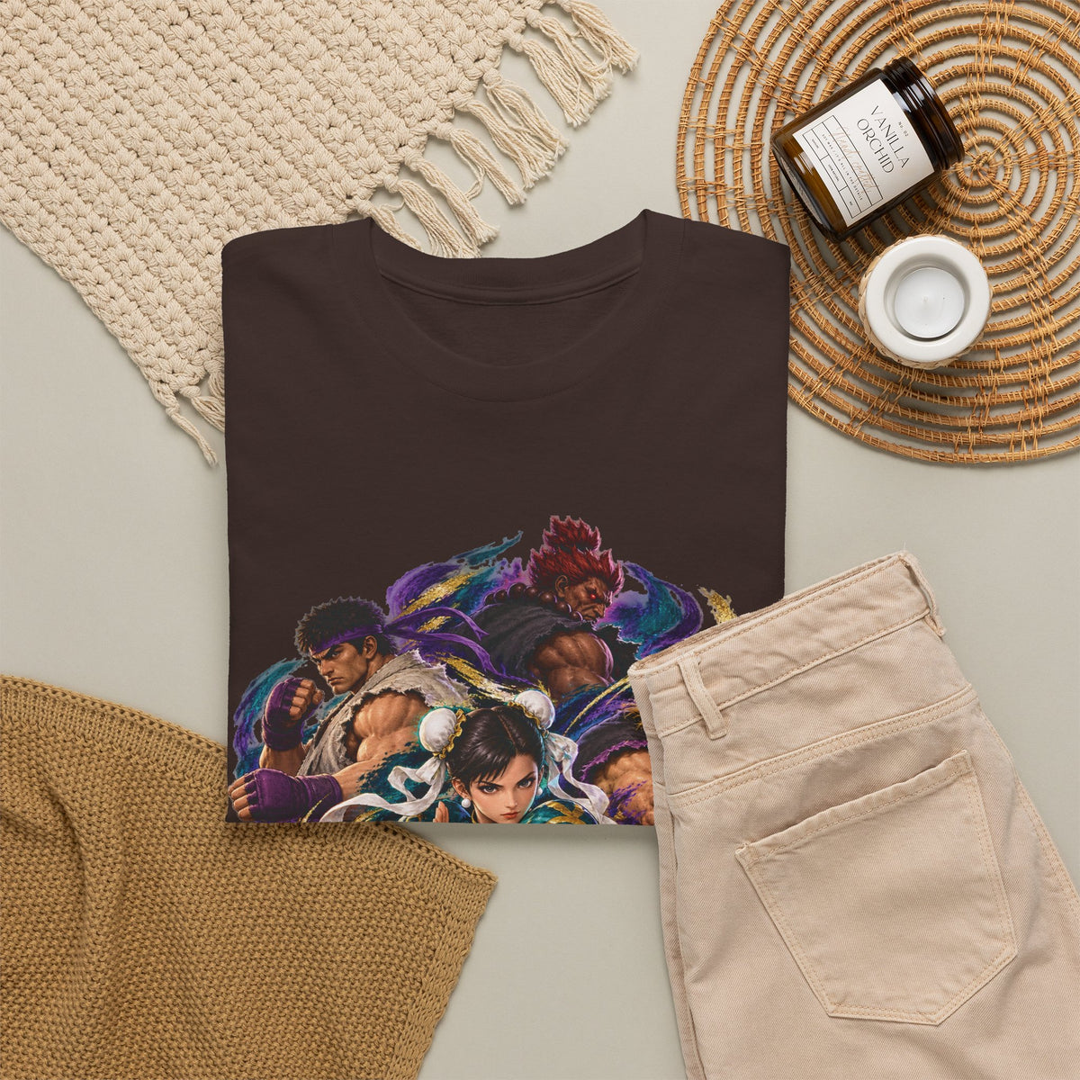 Street Fighter Characters Graphic T-Shirt