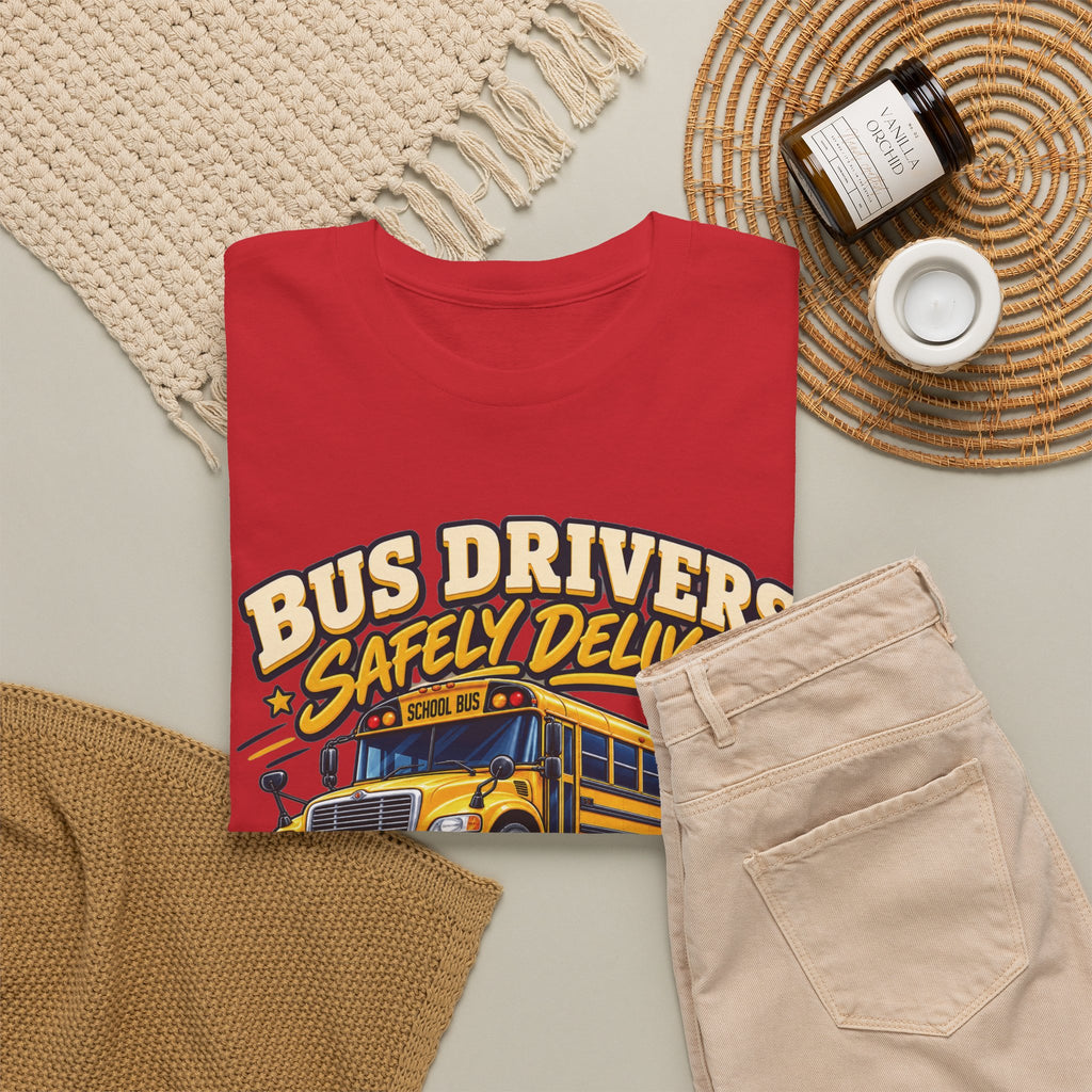 Bus Drivers Safely Deliver Futures Graphic T-Shirt