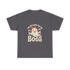 Rosie Ghost with Wine Boos T-Shirt | Halloween Wine Lover Tee
