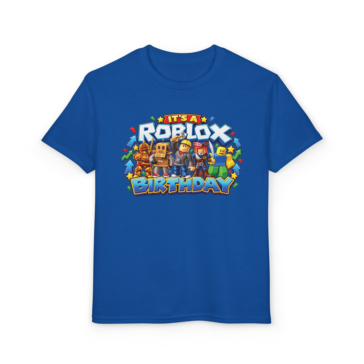 Roblox Birthday Leveling Up to 6 Youth T-Shirt