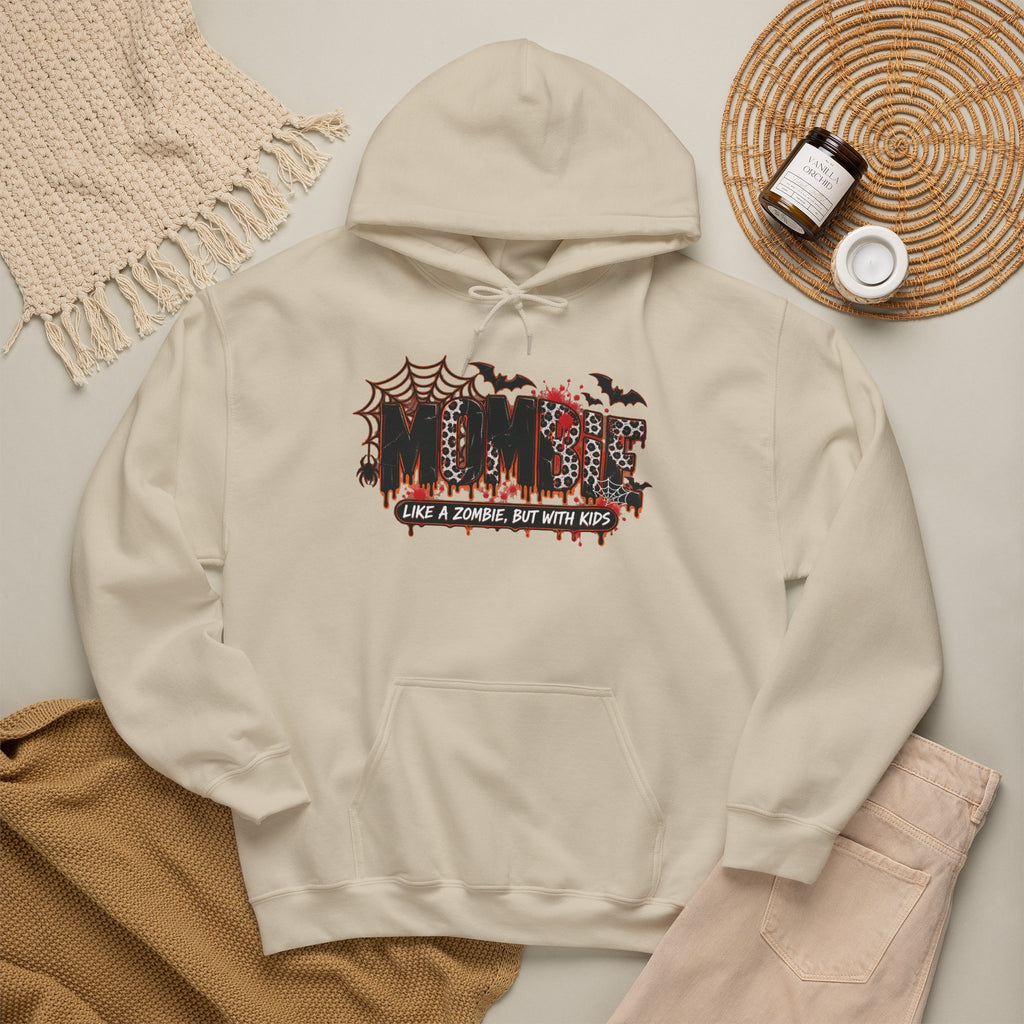Mama Halloween Hoodie | spiderweb bats leopard print, spooky family mom sweatshirt