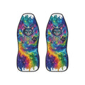 Cheshire Cat Galaxy We're All Mad Here Car Seat Covers | Rainbow Cosmic