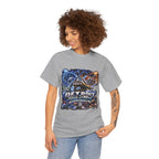 Detroit Skyline Collage Tee | Motor City Vintage Graphic T-Shirt