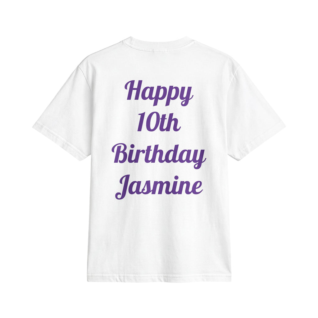 Wild About Being UNO Birthday Girl T-Shirt | Colorful Card Game Design