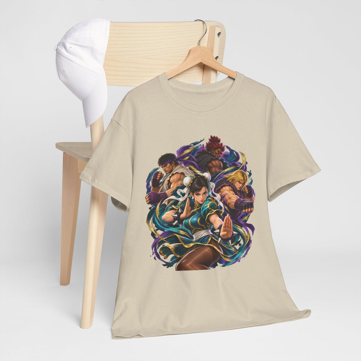 Street Fighter Characters Graphic T-Shirt