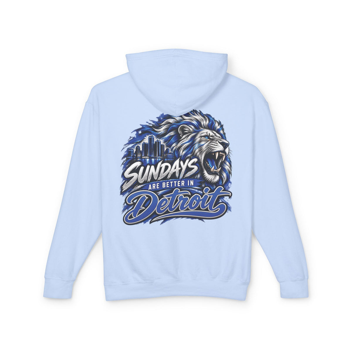 Detroit Motor City Grit Sundays Hoodie