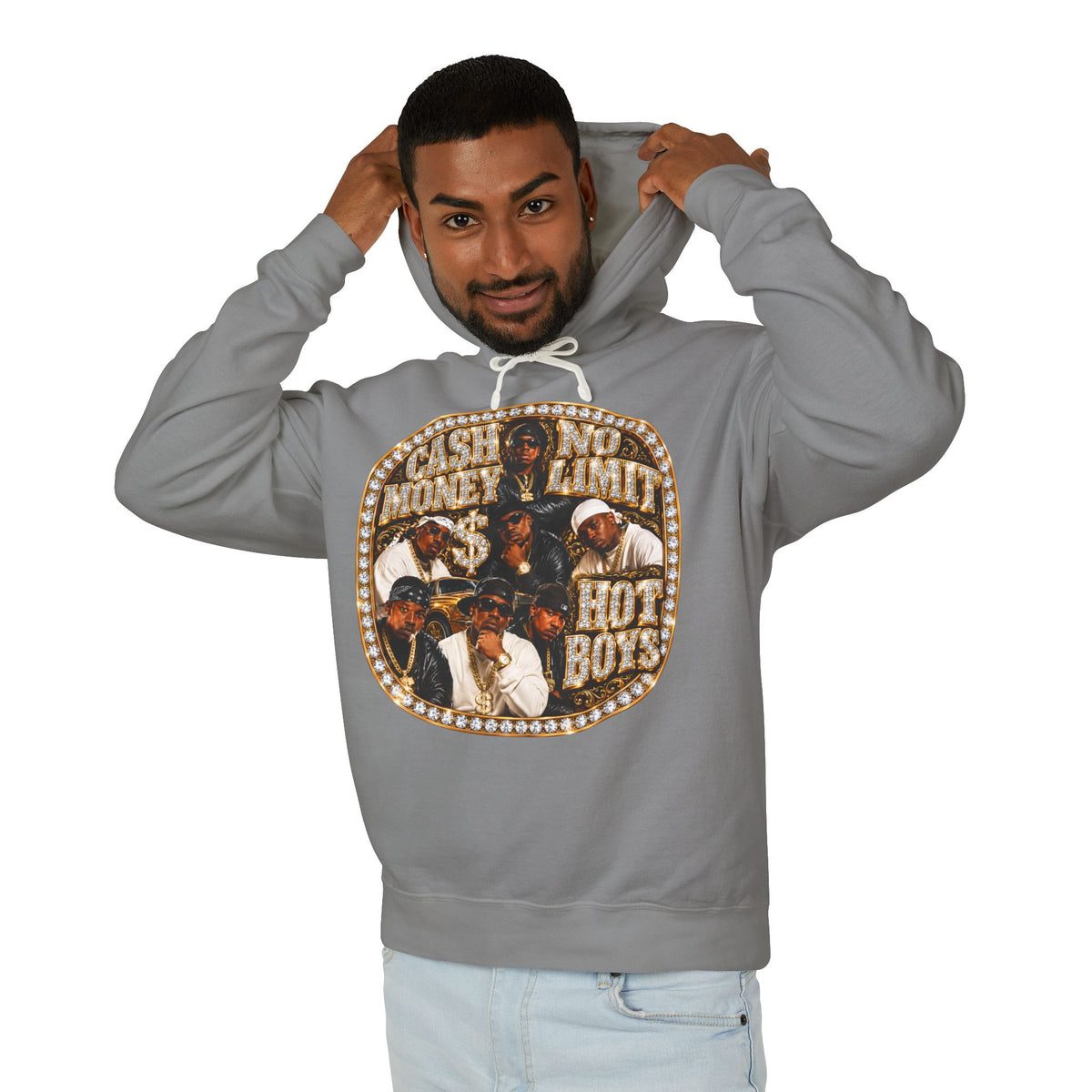 Cash Money Millionaires collage Hoodie | Hot Boys rap graphic sweatshirt