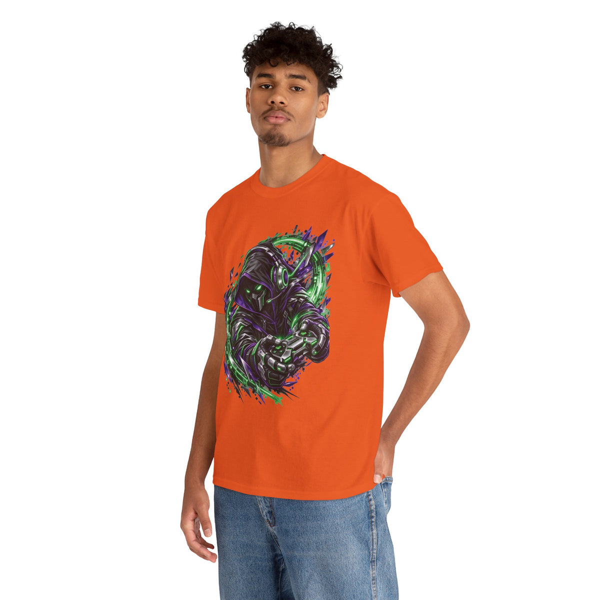 Dark Fantasy Samurai Warrior Video Game T-Shirt