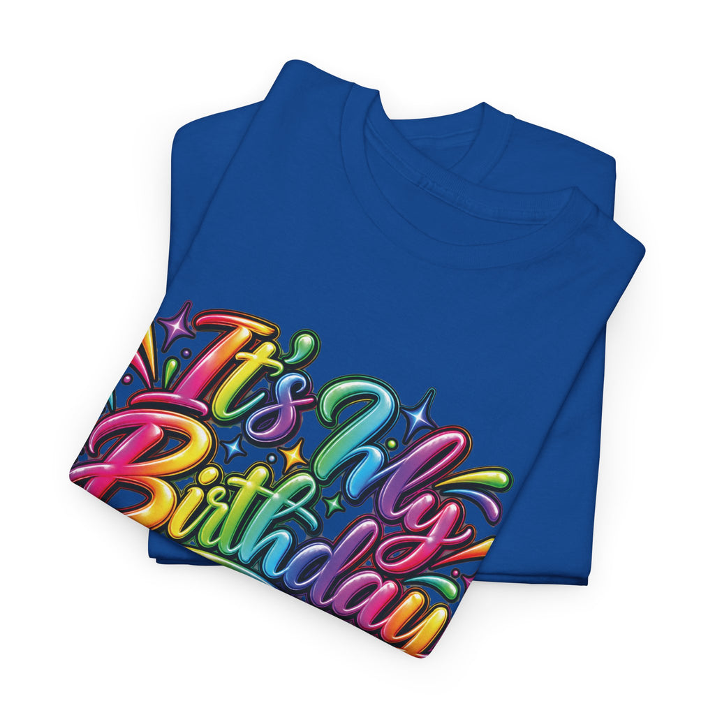 It’s My Birthday Colorful Celebration T-Shirt