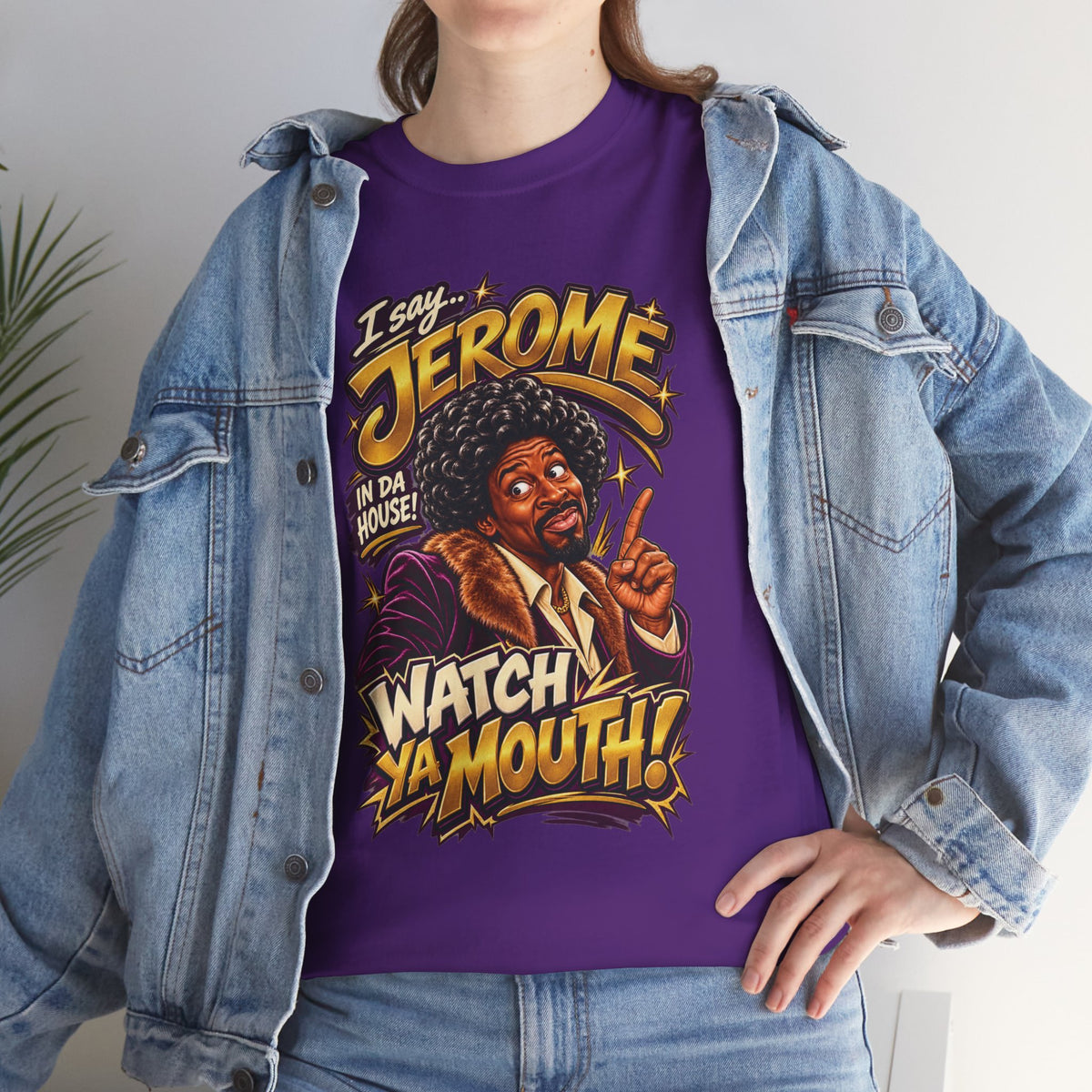 Martin Graphic Tee Jerome Watch Ya Mouth Graphic T-Shirt