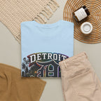 Detroit D Skyline Determined True Grit T-Shirt | City Pride Tee