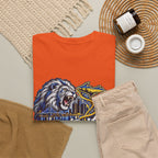 Detroit Michigan Lion Cityscape Graphic T-Shirt
